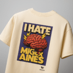 Bunoon's “I Hate Migraines” Graphic Tee – Drop Shoulder